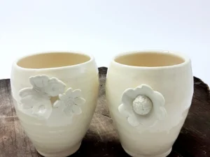 Stemless Cup Butterfly Set
