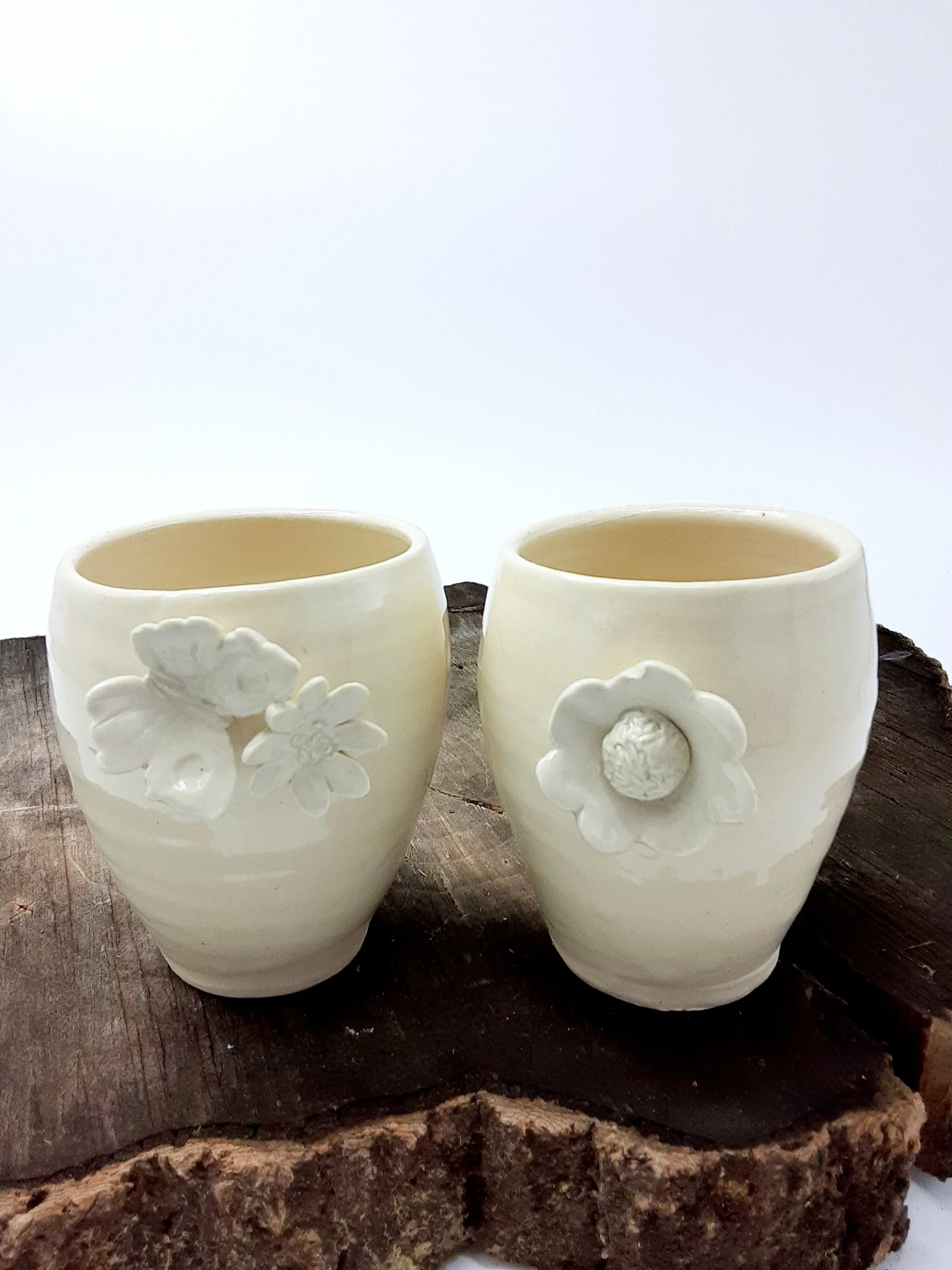 Stemless Cup Butterfly Set