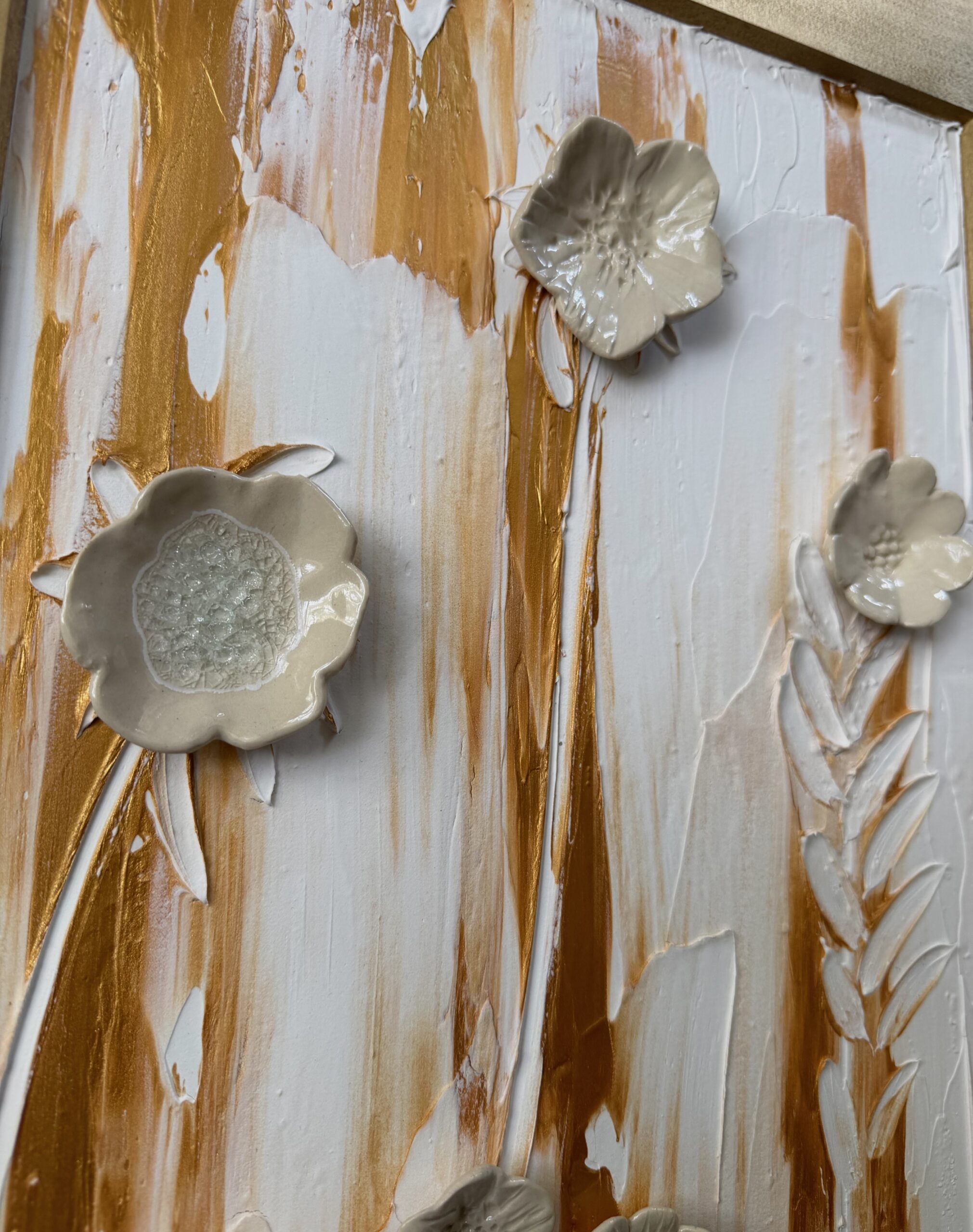 Field of Praise Ceramic Relief Wall Art - Image 4